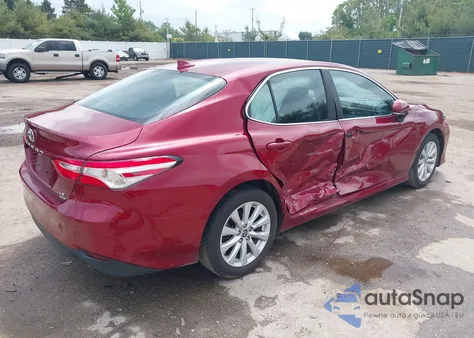 2020 Toyota Camry Le from USA, damaged, VIN 4T1C11BKXLU016245